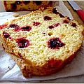 Cake betterave cranberries