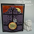Carte halloween portail cisele