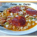 Pochas au chorizo