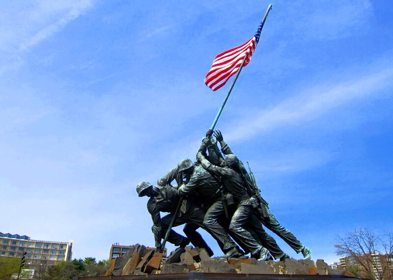 14-Dom mémorial d’Iwo Jima - Washington