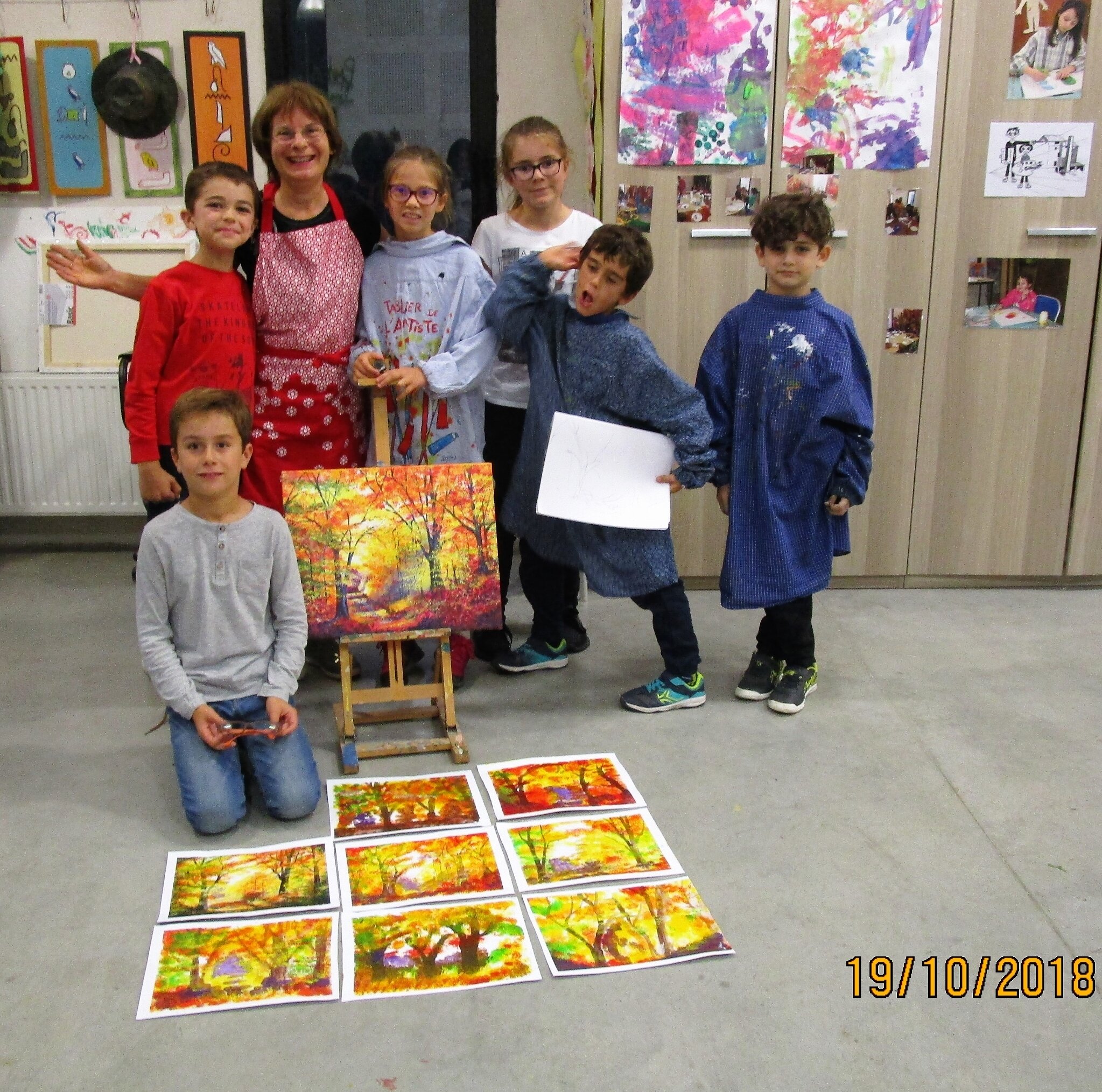 Vidéo Atelier Dessin Peinture à Auriol Enfants de 8 à 15 ans - Domi Dessins  et Peintures