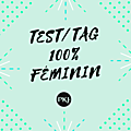 Test/tag 100% feminin
