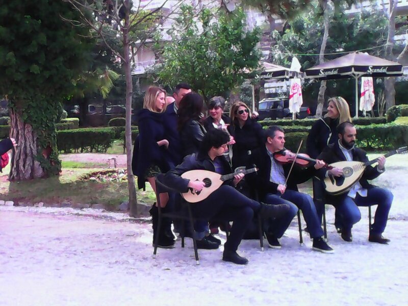 Parc Kifissia Silence on troune musiciens