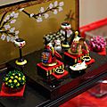 Les miniatures de poupées Hina de Kumiko Takayama
