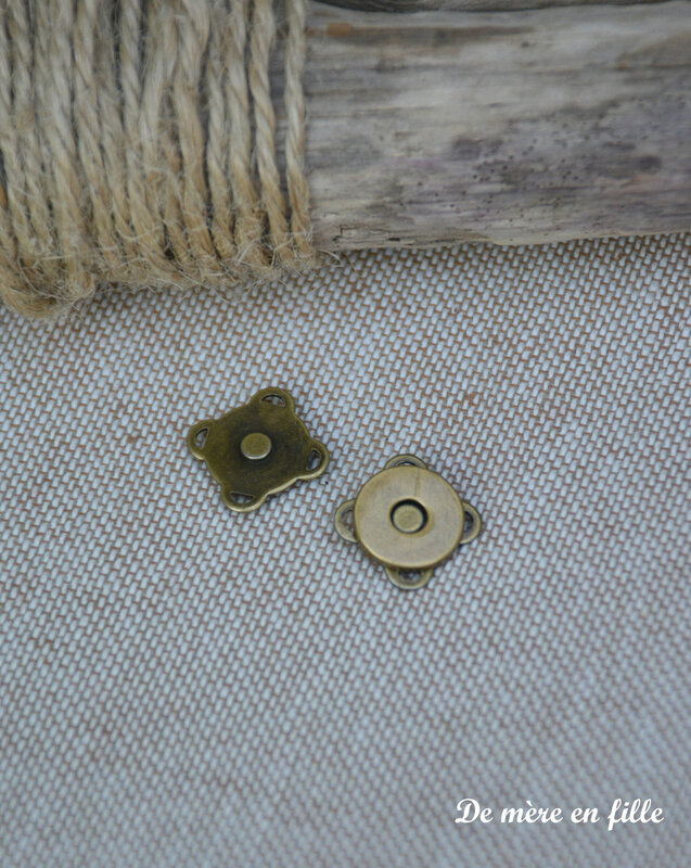 mini aimant bronze
