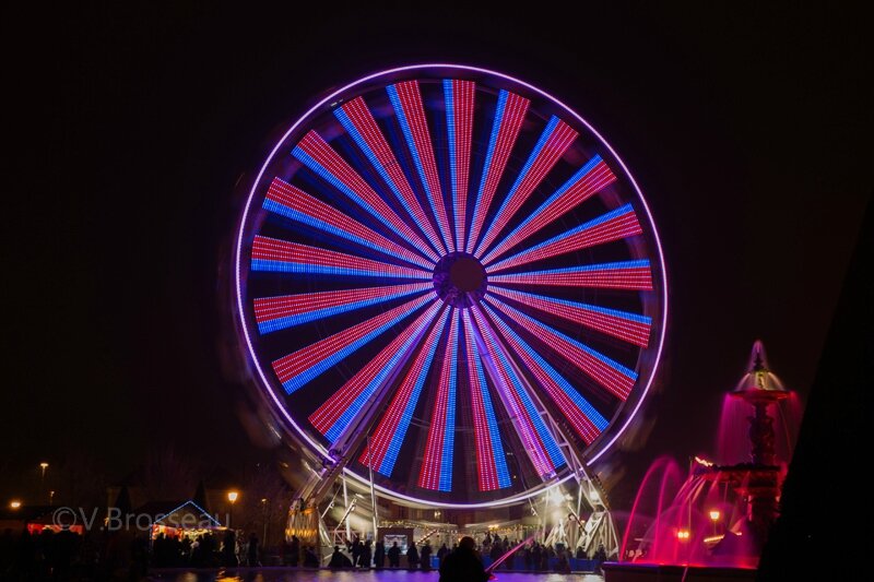 Visite un soir à Angers, la grande roue . - nature émotion