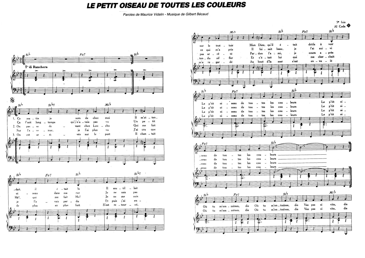 Le Petit Oiseaux De Toutes Les Couleurs The Strombolis