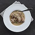 Boulettes de boeuf à la suédoise 