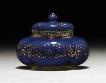 a_rare_gilt_decorated_blue_ground_water_pot_and_cover_qianlong_seal_ma_d5477386h