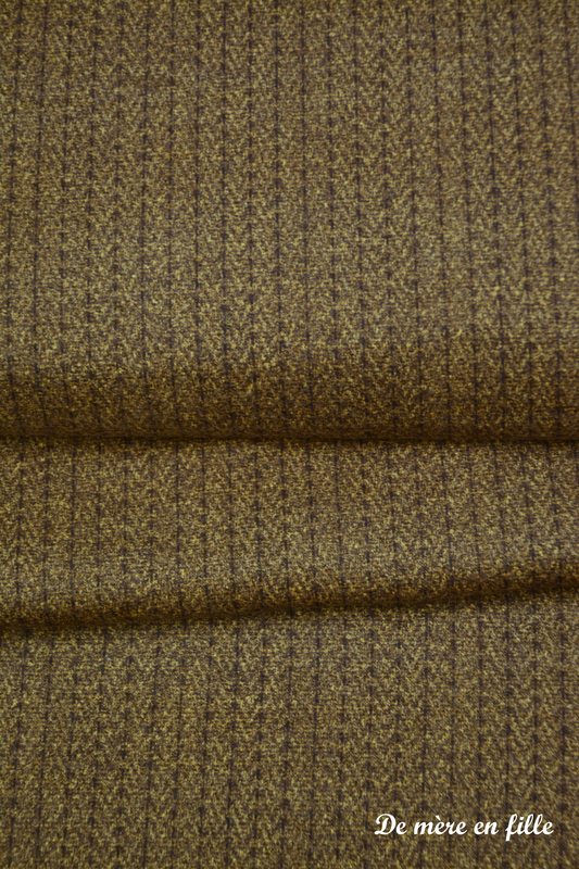 marron lignes et chevrons