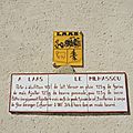 Laàs, panneau tourisme (64)