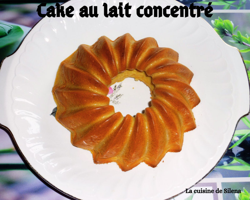 Cake au lait concentré