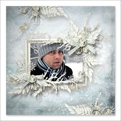 charming winter pages ct10