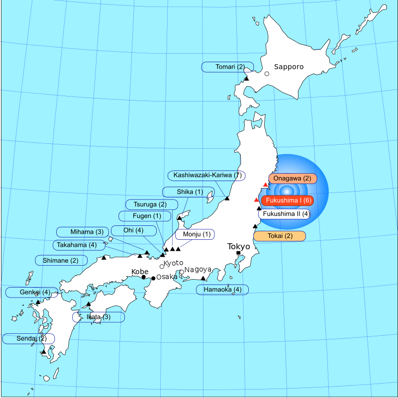 Photo-carte-centrales-Nuclear_plants_Japan_in_2011