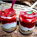 Verrine à la framboise
