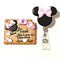 DUO BADGE + PORTE CISEAUX