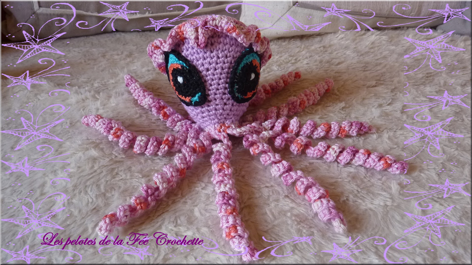 Doudous Pieuvres Pour Bebe Au Crochet Les Pelotes De La Fee Crochette