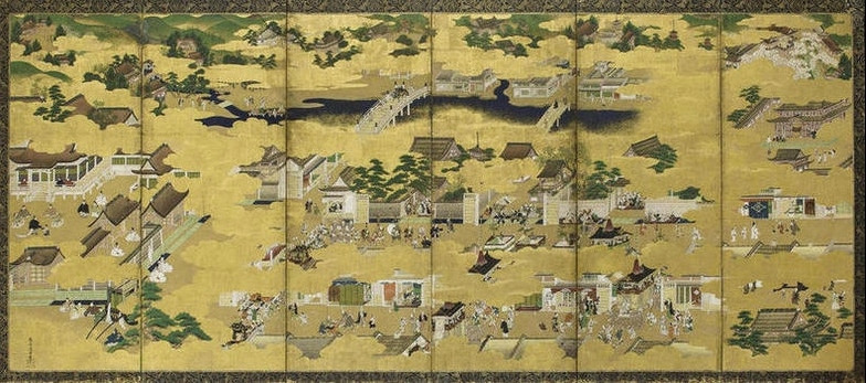 Kumagai Michimasa (19th century), Rakuchu rakugai zu (Scenes in and around the Capital)