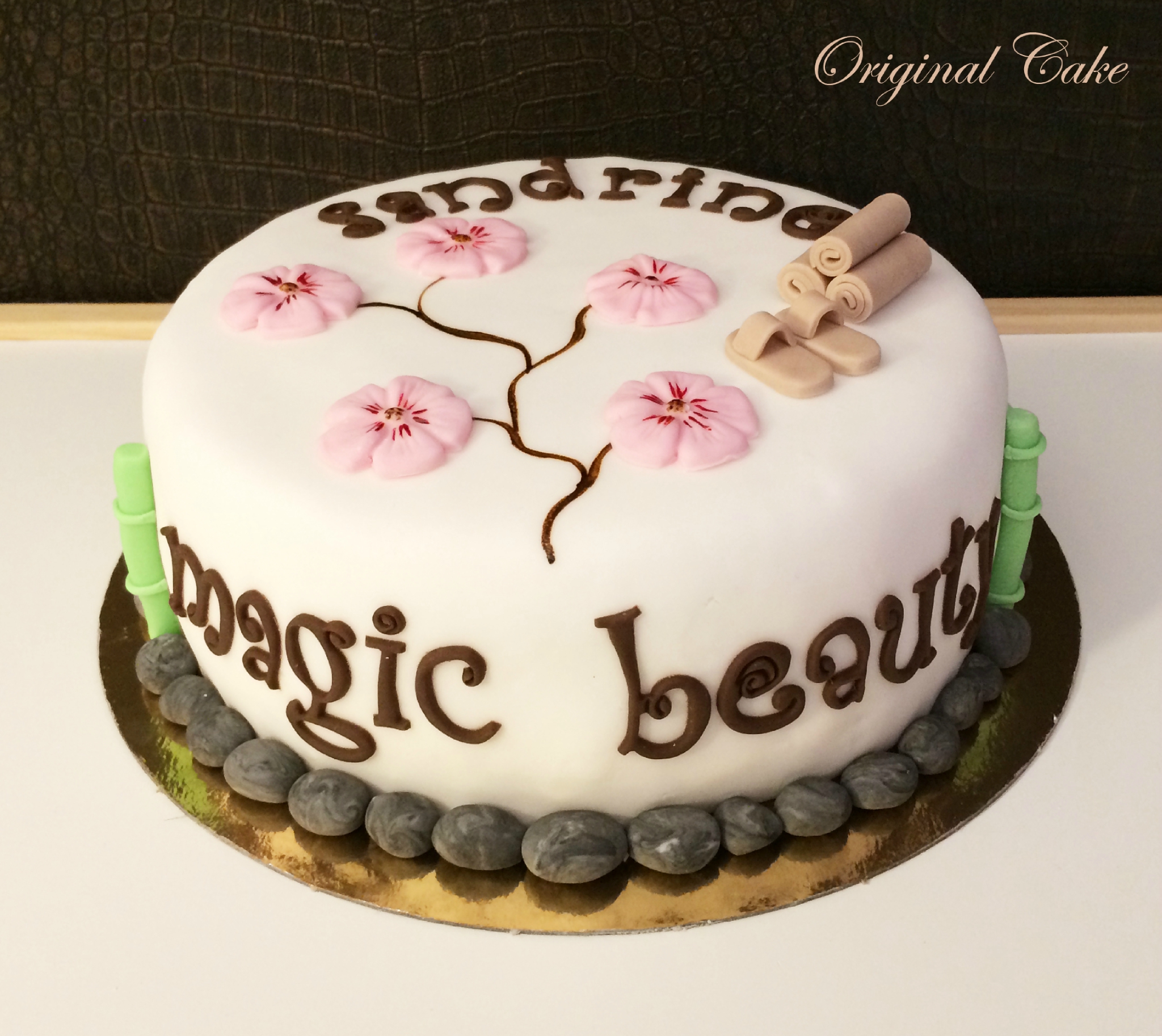 Gateau Spa Ambiance Zen Original Cake