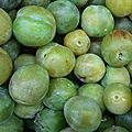 prunes vertes