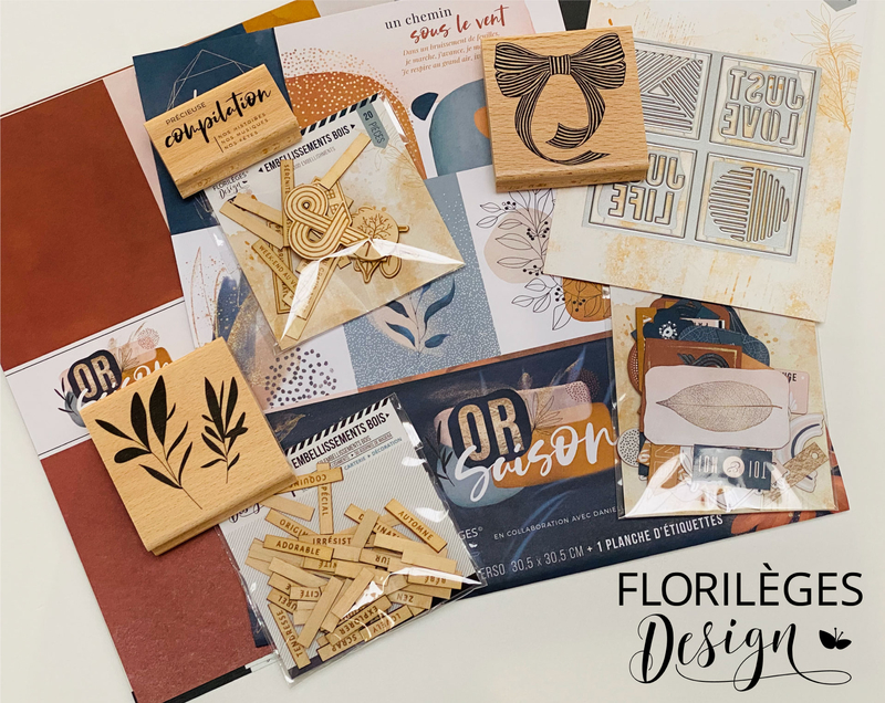 faites le buzz_florileges design_gard au scrap _laure lebard_
