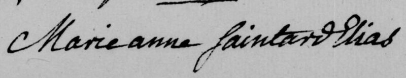 SAINTARD signature