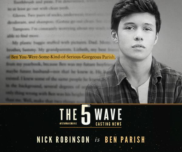 Nick Robinson dans le rôle de : Ben Parish