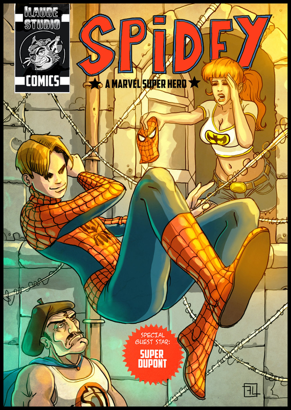 spiderman cover-web