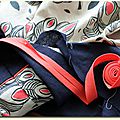 Hybride de chardon et de figuier (impression textile)