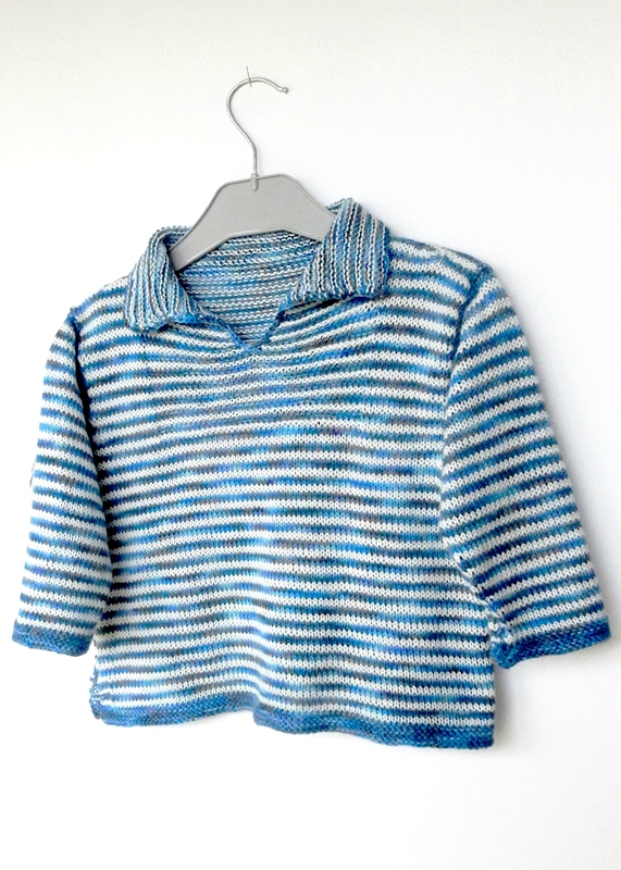 Striped Sailor Top de Debbie Bliss - Anisbee