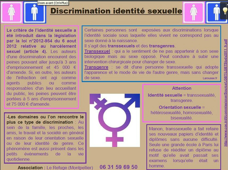 La Discrimination Saffiche Journal électronique Du Lpo Jean Moulin