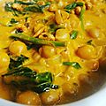 Curry indien végétarien 