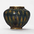 A Henan russet-splashed black-glazed jar, Song Dynasty (960-1279)
