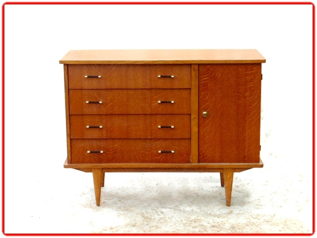 Buffet vintage 1950 Commode salle de bains