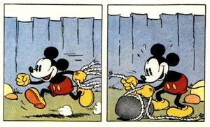 Bd Mickey Mouse de Floyd Gottfredson chez Gloewen et Scrat