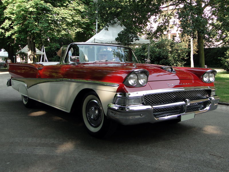 1958 Ford retractable convertible #1