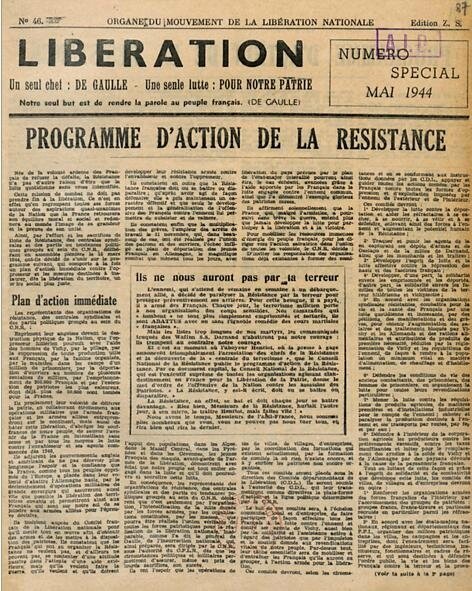 1944 Le Programme Du Cnr Clioweb Le Blog