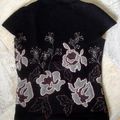 Pull laine bouillie brodée