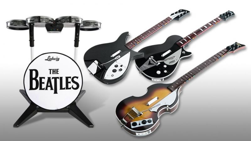 Rock Band Beatles : Photo des instruments ! - Saint Seiya Myth