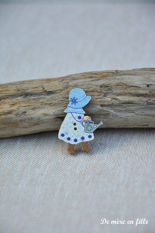 sunbonnet fille bleue