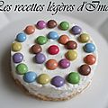 Cheesecake sans cuisson aux smarties®