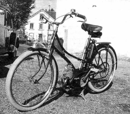 1953 sticker for moped motobecane motoconfort vap solex peugeot puch... 