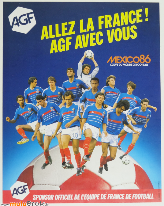 FOOTBALL-Mexico-86-Puzzle-AGF-Poster-4-muluBrok-Vintage