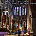 Chartres 1360 edouard iii, roi d'angleterre, arrêté par le miracle de brétigny, vient vénérer notre-dame. 