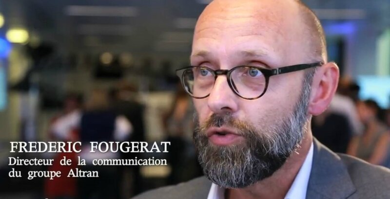 Frederic Fougerat - Directeur de la communication Altran - Conférence de presse 24 juin 2014 - Image Heaven