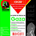Marche et commémoration pour gaza