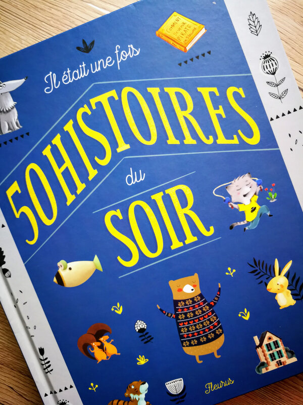 livre 50 histoires du soir Editions Fleurus