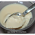 Crème onctueuse vanille (thermomix)