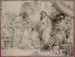 Apparition du Christ, Rembrandt