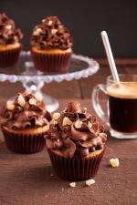 cupcakes bio au chocolat noir, parfum d'agrumes et pépites de gingembre confit 5